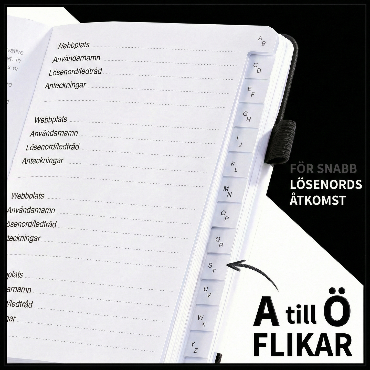 Lösenord Bok - Sluta Fråga Barnen Om ALLT.