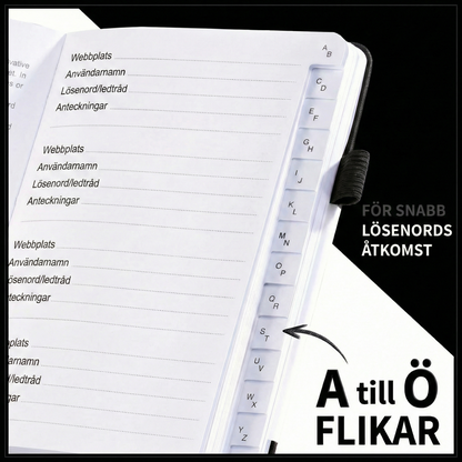 Lösenord Bok - Sluta Fråga Barnen Om ALLT.